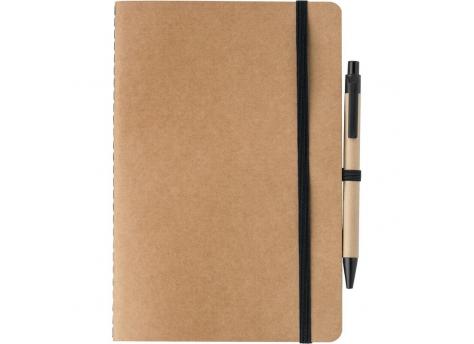 Блокнот A5 с шариковой ручкой NTEU2-533735