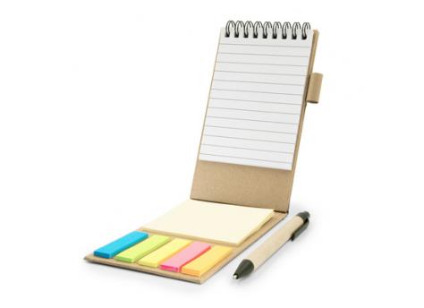 Офис. Держатель для записок, блокнот, шариковая ручка, клейкие заметки | Маделин NTEU2-551720