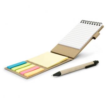 Офис. Держатель для записок, блокнот, шариковая ручка, клейкие заметки | Маделин NTEU2-551720