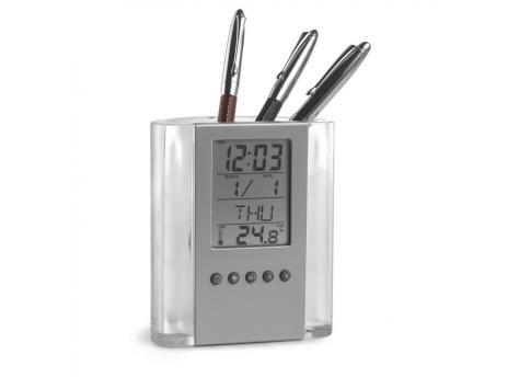 Офис. Подставка для ручек с многофункциональными часами. NTEU2-533185