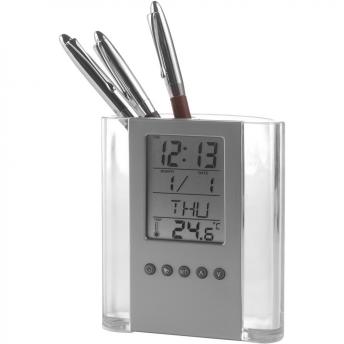 Офис. Подставка для ручек с многофункциональными часами. NTEU2-533185