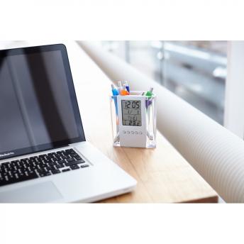 Офис. Подставка для ручек с многофункциональными часами. NTEU2-533185