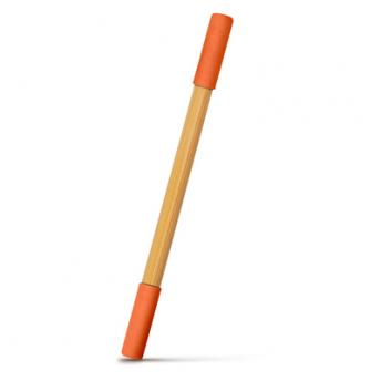 Ручка-роллер из бамбука 2 в 1, карандаш "бесконечность" | Mikayla NTEU2-551705