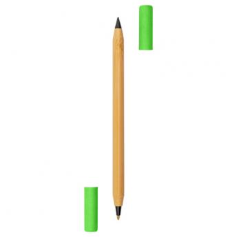 Ручка-роллер из бамбука 2 в 1, карандаш "бесконечность" | Mikayla NTEU2-551707