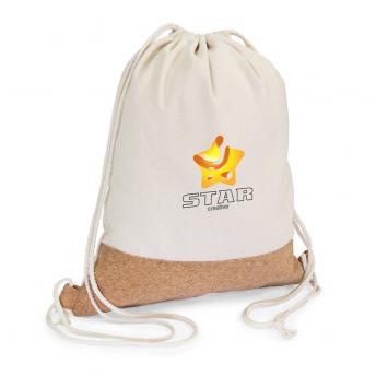 Сумки и рюкзаки. Хлопковая мешковина с корковым элементом | Rontay NTEU2-569998