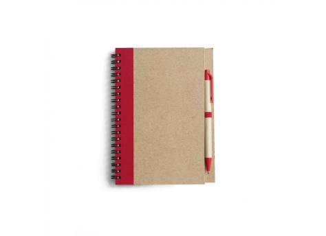 Блокнот примерно формата А5 с шариковой ручкой | Salvatore NTEU2-428168