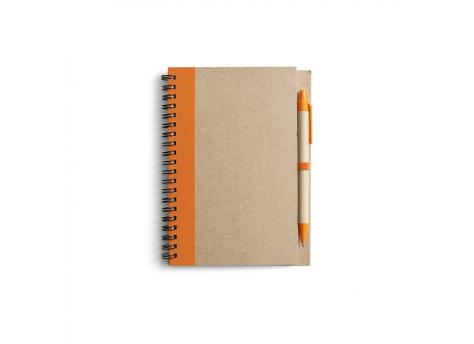 Блокнот примерно формата А5 с шариковой ручкой | Salvatore NTEU2-428167