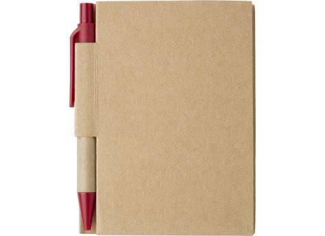 Блокнот примерно формата А7 с шариковой ручкой NTEU2-428864