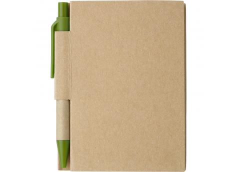 Блокнот примерно формата А7 с шариковой ручкой NTEU2-428862