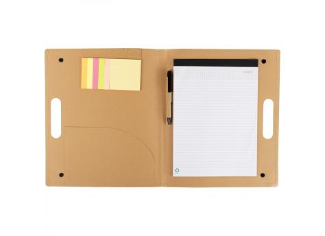 Папка для конференций, блокнот примерно формата A4, шариковая ручка, самоклеящиеся записки NTEU2-428909