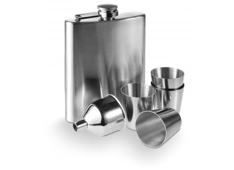 Набор фляги 220 мл, чашки 30 мл, воронка в подарочной коробке NTEU2-429289