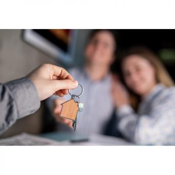 Брелок `домик` | Кедр NTEU2-433016