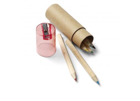 Набор цветных карандашей, точилка NTEU2-428042