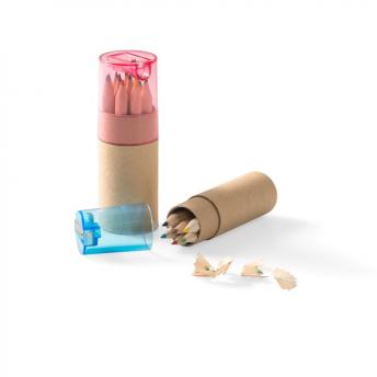 Набор цветных карандашей с точилкой NTEU2-428044