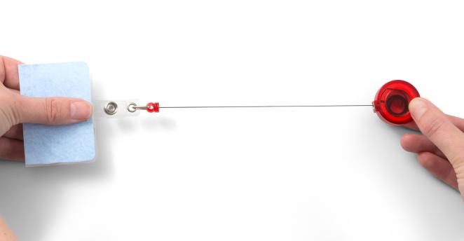 Ски-пасс, растяжной шнур примерно 80 см NTEU2-431015