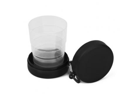 Складная кружка для путешествий 220 мл с карабином NTEU2-431009