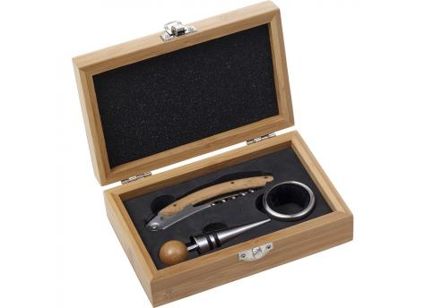 Набор для вина из бамбука, 3 шт. NTEU2-430113