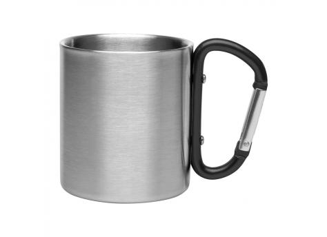 Металлическая кружка 210 мл с карабином | Easton NTEU2-430178