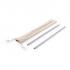 Набор многоразовых питьевых трубочек, 2 шт. с щеткой для чистки NTEU2-431568