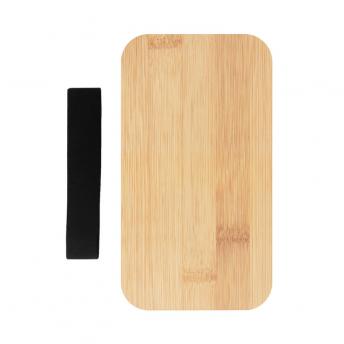 Домашний обеденный контейнер 2 в 1, 2x500 мл, крышка из бамбука, столовые приборы | Tijani NTEU2-569970