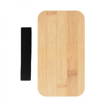 Домашний обеденный контейнер 2 в 1, 2x500 мл, крышка из бамбука, столовые приборы | Tijani NTEU2-569970