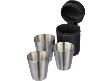 Набор металлических стаканов для напитков. NTEU2-569889