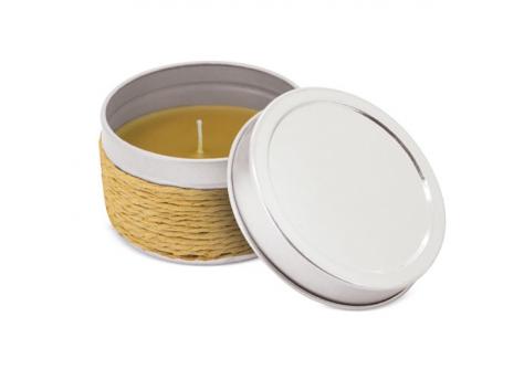 Ароматическая свеча VICKY натуральный крафт NTEU3-200991