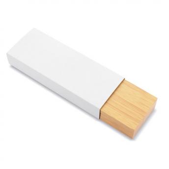 Пенал для ручек с отделкой из бамбука "RONY", 2 шт. NTEU3-100105