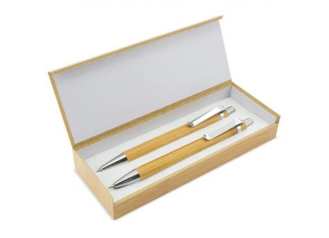 Набор из бамбука: ручка и механический карандаш BOMBAT NTEU3-100106