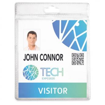 Держатель для удостоверений из пвх 9x12 см "KIBA" NTEU3-98949