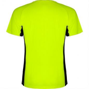 Спортивная футболка SHANGHAI мужская, ФЛУОРЕСЦЕНТНЫЙ ЗЕЛЕНЫЙ/ЧЕРНЫЙ S