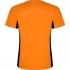 Спортивная футболка SHANGHAI мужская, ФЛУОРЕСЦЕНТНЫЙ ОРАНЖЕВЫЙ/ЧЕРНЫЙ M