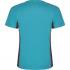 Спортивная футболка SHANGHAI мужская, БИРЮЗОВЫЙ/ТЕМНЫЙ ГРАФИТ L