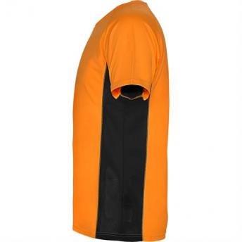 Спортивная футболка SHANGHAI мужская, ФЛУОРЕСЦЕНТНЫЙ ОРАНЖЕВЫЙ/ЧЕРНЫЙ L