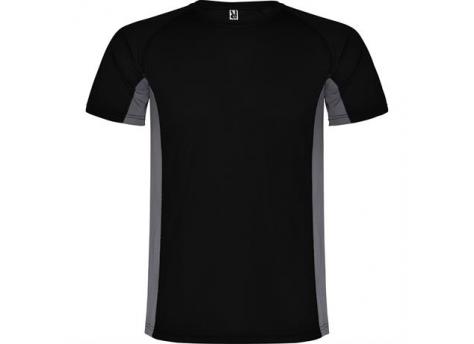 Спортивная футболка SHANGHAI мужская, ЧЕРНЫЙ/ТЕМНЫЙ ГРАФИТ 2XL