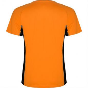Спортивная футболка SHANGHAI мужская, ФЛУОРЕСЦЕНТНЫЙ ОРАНЖЕВЫЙ/ЧЕРНЫЙ 2XL