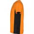 Спортивная футболка SHANGHAI мужская, ФЛУОРЕСЦЕНТНЫЙ ОРАНЖЕВЫЙ/ЧЕРНЫЙ 2XL