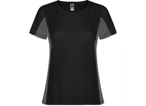 Спортивная футболка SHANGHAI WOMAN женская, ЧЕРНЫЙ/ТЕМНЫЙ ГРАФИТ S