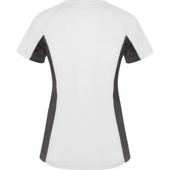 Спортивная футболка SHANGHAI WOMAN женская, БЕЛЫЙ/ТЕМНЫЙ ГРАФИТ M