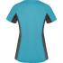 Спортивная футболка SHANGHAI WOMAN женская, БИРЮЗОВЫЙ/ТЕМНЫЙ ГРАФИТ M