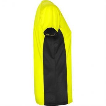 Спортивная футболка SHANGHAI WOMAN женская, ФЛУОРЕСЦЕНТНЫЙ ЖЕЛТЫЙ/ЧЕРНЫЙ L