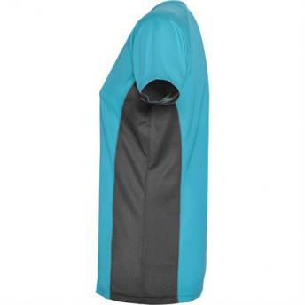 Спортивная футболка SHANGHAI WOMAN женская, БИРЮЗОВЫЙ/ТЕМНЫЙ ГРАФИТ XL