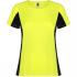Спортивная футболка SHANGHAI WOMAN женская, ФЛУОРЕСЦЕНТНЫЙ ЖЕЛТЫЙ/ЧЕРНЫЙ 2XL