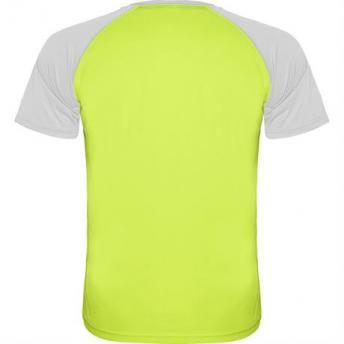 Спортивная футболка INDIANAPOLIS мужская, ФЛУОРЕСЦЕНТНЫЙ ЗЕЛЕНЫЙ/БЕЛЫЙ S