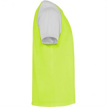 Спортивная футболка INDIANAPOLIS мужская, ФЛУОРЕСЦЕНТНЫЙ ЗЕЛЕНЫЙ/БЕЛЫЙ S