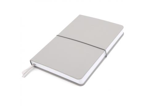 Блокнот A5 Veles в твёрдом переплёте, серый