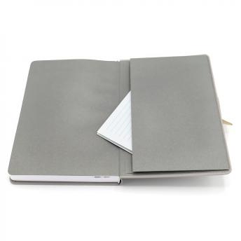 Блокнот A5 Veles в твёрдом переплёте, серый