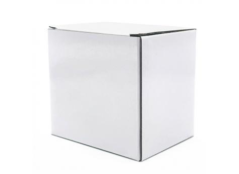 Коробка глянцевая для кружки Make me, белая