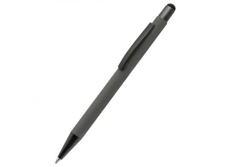 Ручка металлическая Story софт-тач, серая