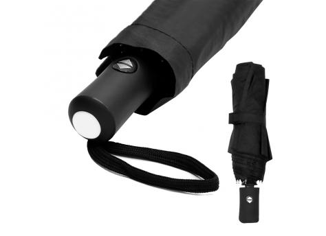 Автоматический противоштормовой зонт Vortex To Go, чёрный/белый